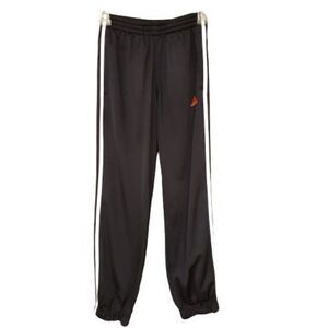 Adidas Boys' Sportswear Black Cuffed Joggers Sweatpants Medium NWOT